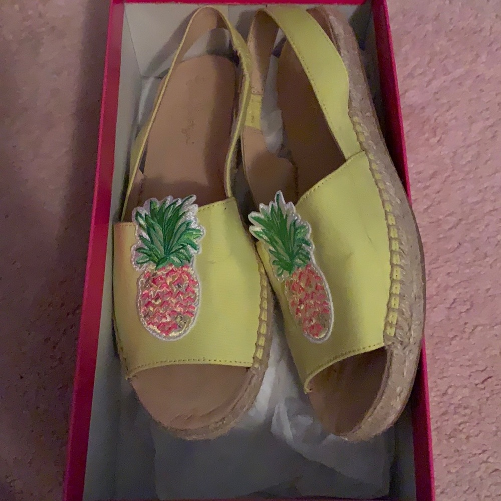 Brand New Pineapple Lilly Pulitzer Espadrilles